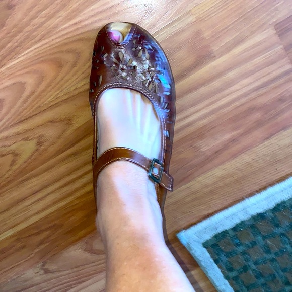 Merona Open Toe Mules Shoes Adjustable Strap Size 10 women’s - Picture 3 of 6